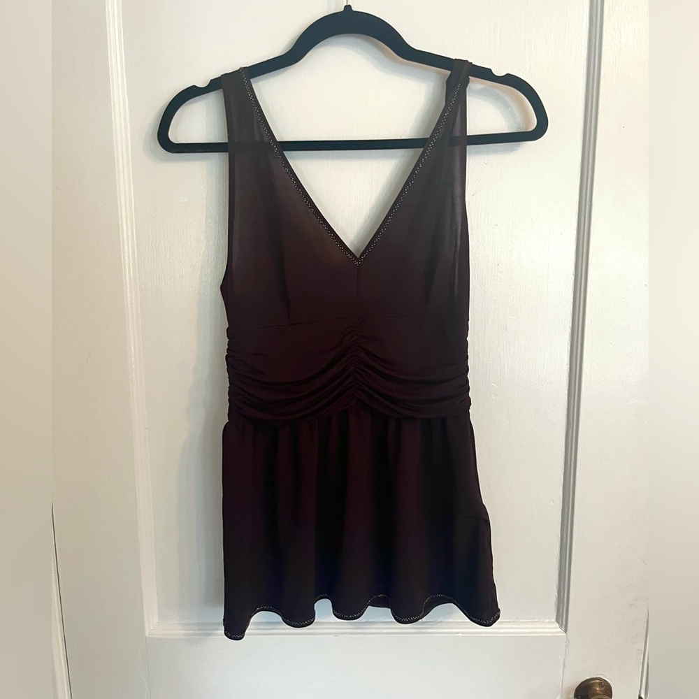 Y2K early 2000s Danish brand Inwear ruched evening top